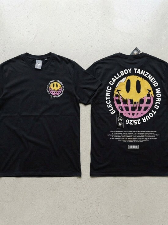 Gildan Other - Electric Callboy Tanzneid World Tour 2025 2026 Black T-Shirt S-4XL